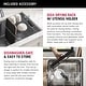 preview thumbnail 7 of 9, Delta Lorelai 32� Workstation Kitchen Sink Undermount 16 Gauge