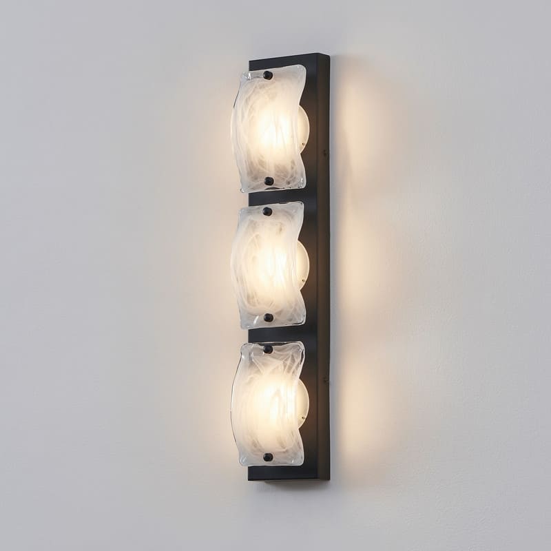 KAWOTI Contemporary LED Bathroom Vanity Light 3 Color Temperatures - W22" x E3" x H4.25"