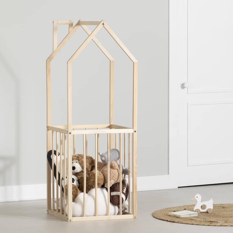 South Shore Ohana House Shaped Storage Unit - Natural