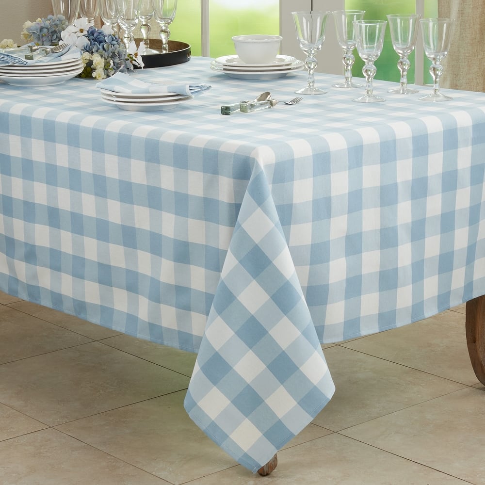 Casual Buffalo Plaid Tablecloth