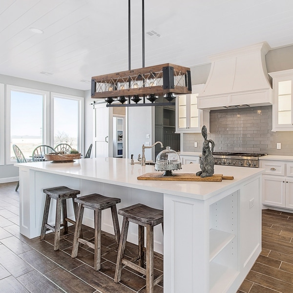 modern farmhouse kitchen island lighting