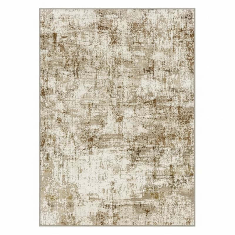 HomeRoots Abstract Modern Rectangle Area Rug