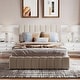 preview thumbnail 11 of 25, Full Size Platform Bed with a Hydraulic Storage System Upholstered Storage Bed for Kids Teens Adults Space-Saving, Easy Assembly