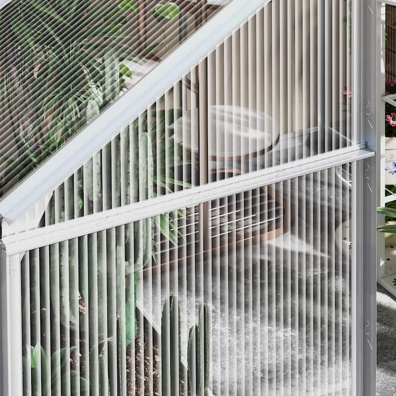 Walk-In Greenhouse with Adjustable Window