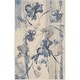 preview thumbnail 21 of 30, Nourison Somerset Vintage Watercolor Floral Pattern Area Rug 2' x 5'9" Runner - Ivory/Blue - Runner/Rectangle