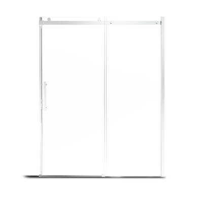 CASAINC 60"*76" Frameless Single Sliding Shower Door