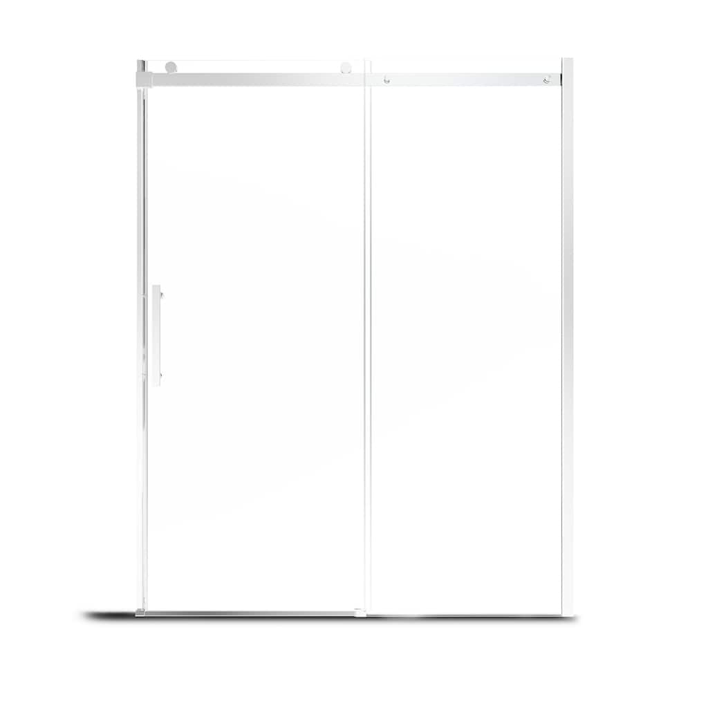 CASAINC 60"*76" Frameless Single Sliding Shower Door