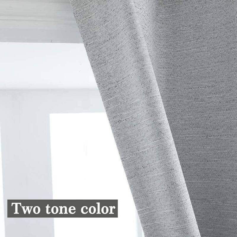 Slinding Glass Door Curtains, Blackout Extra Wide Patio Curtain Drapes Polyester Belmar Grommet Panel