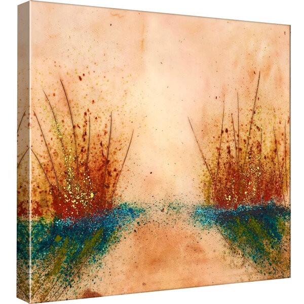 Ptm Images 9 98756 Ptm Canvas Collection 12 X 12 Paddling At Sunset Giclee Abstract Art Print On Canvas