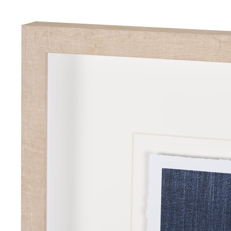 Blue Tapestry I Framed Art Print