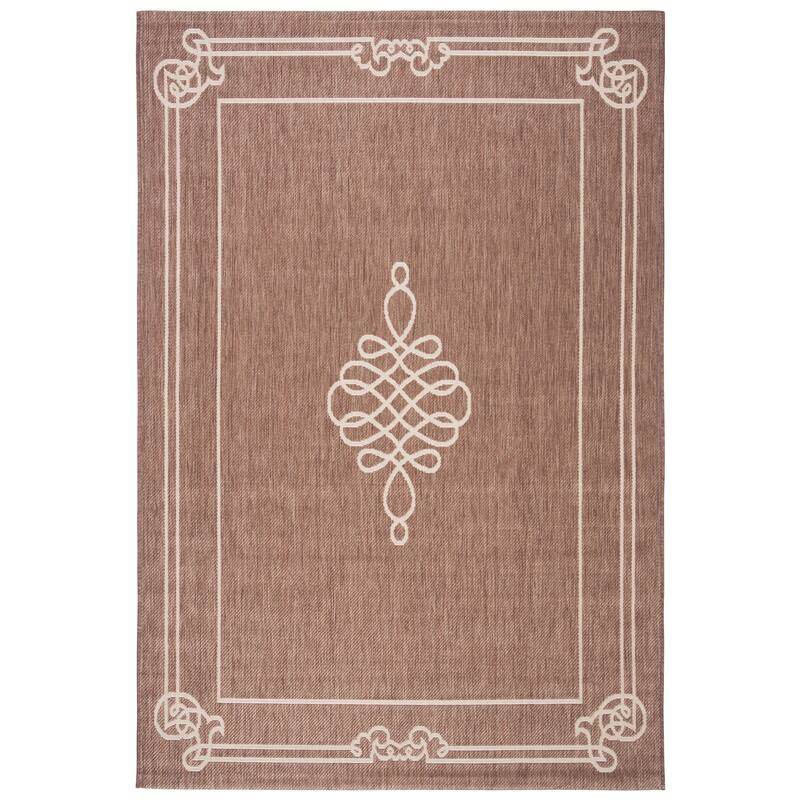 SAFAVIEH Courtyard Vasudha Indoor/ Outdoor Waterproof Patio Backyard Rug