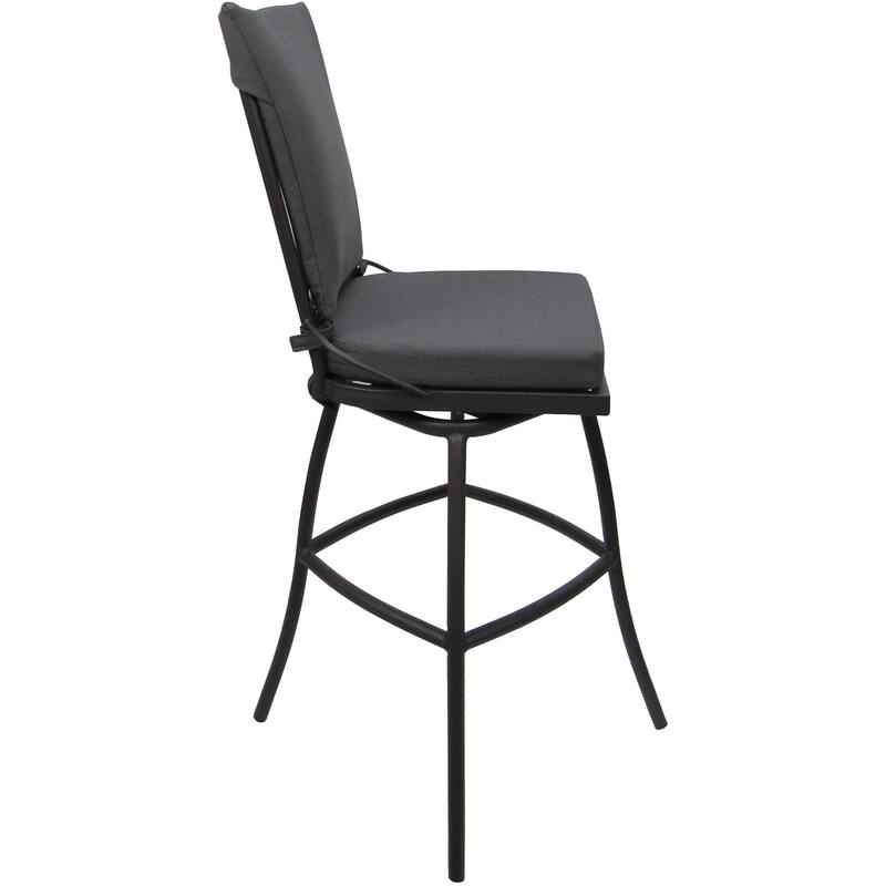 Outdoor Bar Stool Counter 26" 30" Extra Tall 34" - Jamey without Arms