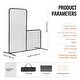preview thumbnail 10 of 10, 7x7 Feet L Screen Portable Baseball and Softball Safety Screen with Carry Bag