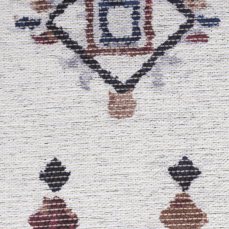 Power Loomed Geometric Modern Area Rug - 72' X '48' X '0.28