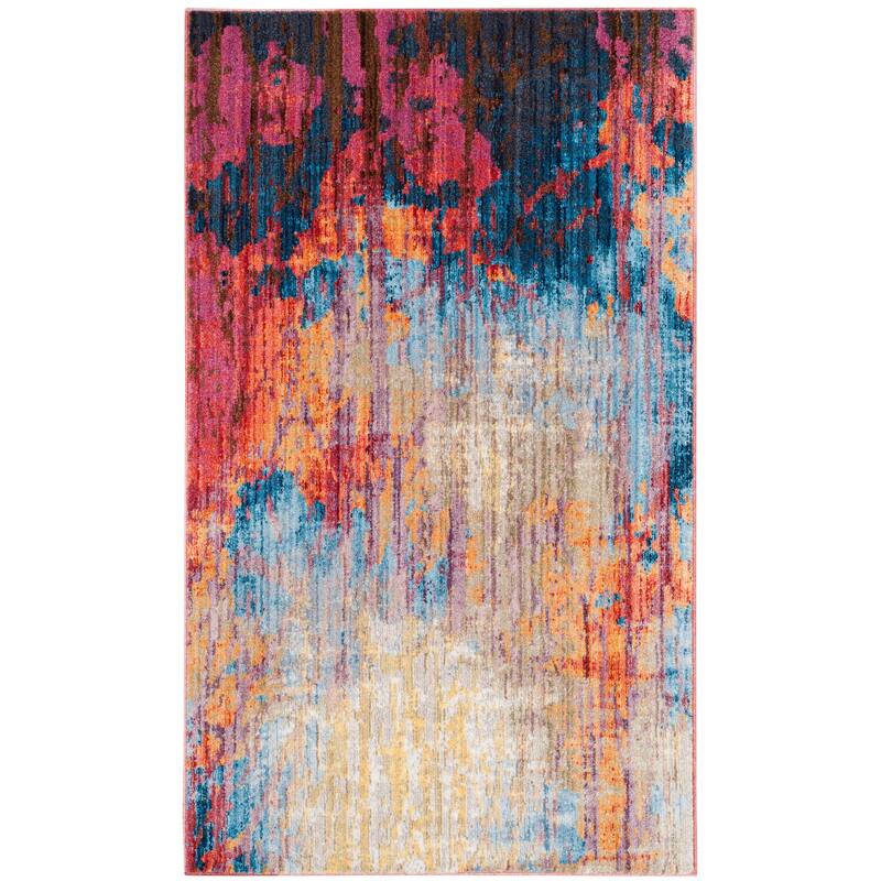 SAFAVIEH Bristol Mirta Vintage Boho Oriental Polyester Rug