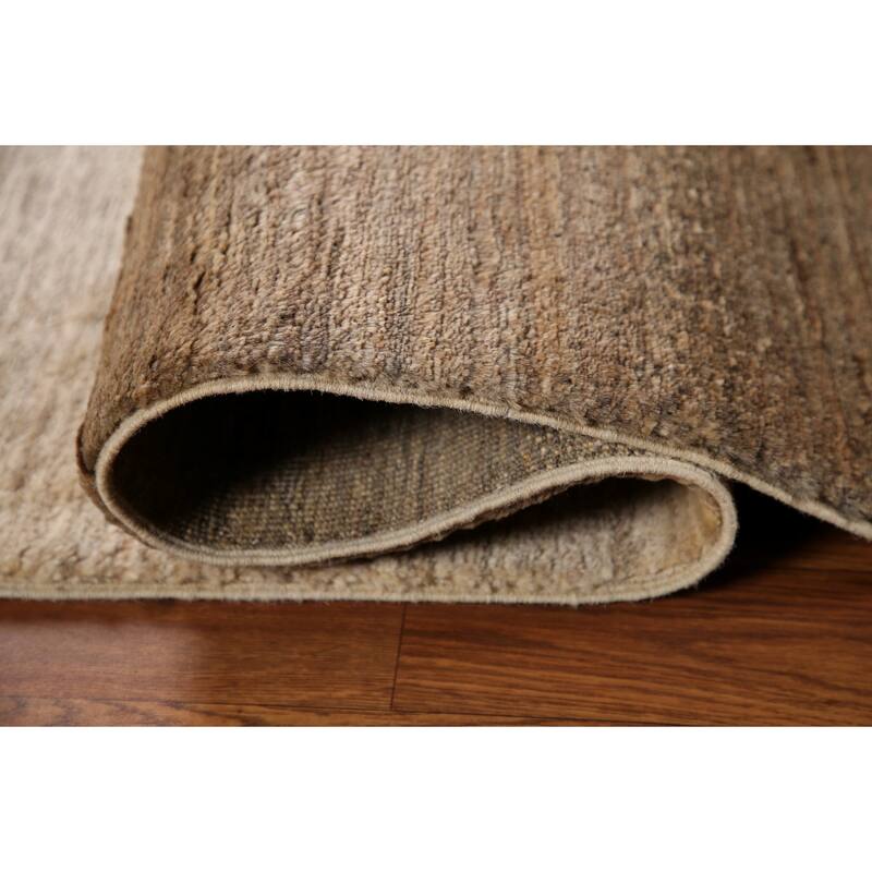 Gabbeh Kashkoli Area Rug Hand-knotted Wool Carpet - 4'7"x 5'6"