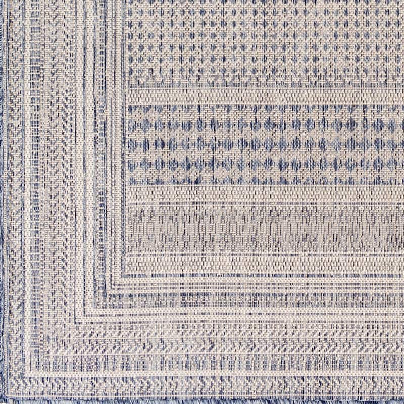 Livabliss Eliana Global Stripe indoor/ Outdoor Area Rug