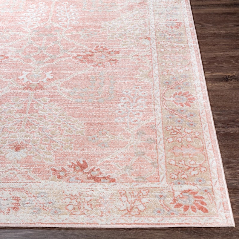 Livabliss Traditional St Tropez Floral & Botanical Area Rug