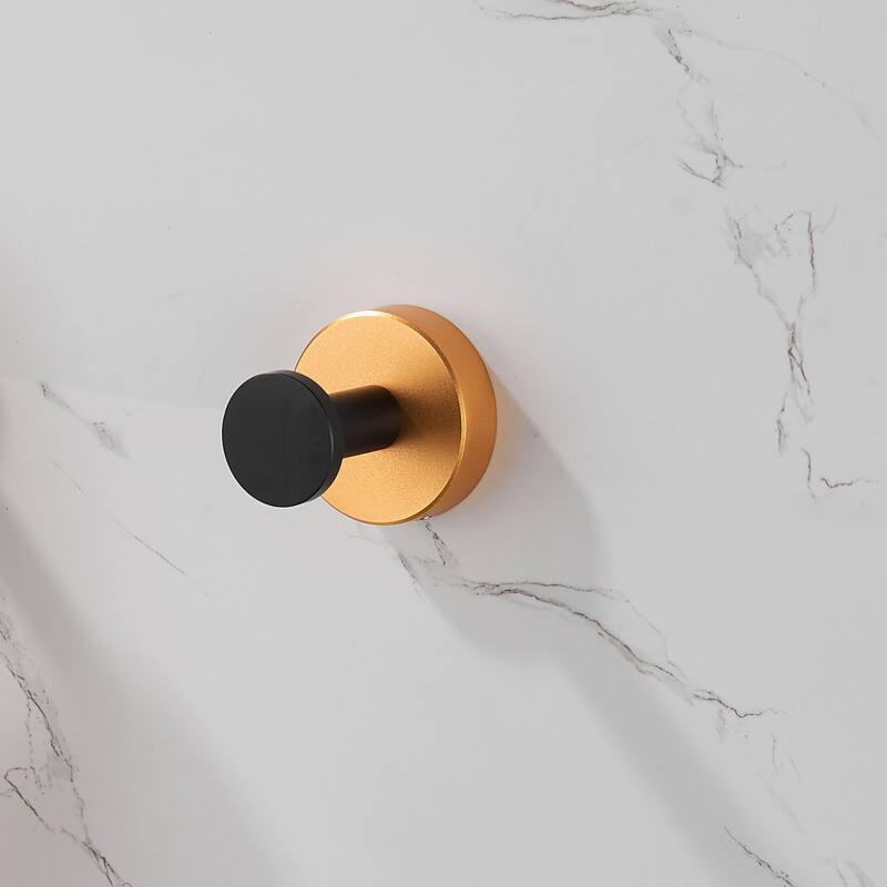 4-Piece Wall Mounted Towel/Robe Hook