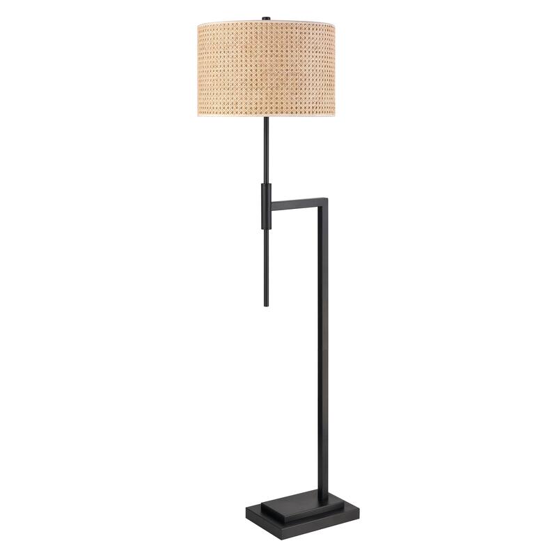 Elk Home Baitz 62.5'' High 1-Light Floor Lamp - Matte Black