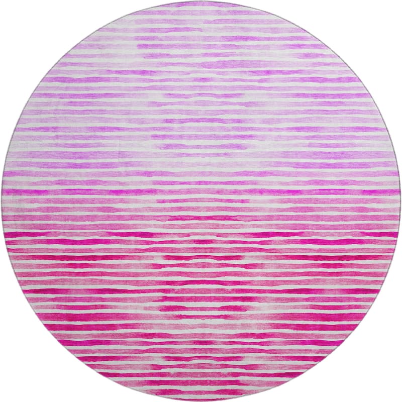 Premium Washable Super Soft Ombre Stripes Mayfield Rug