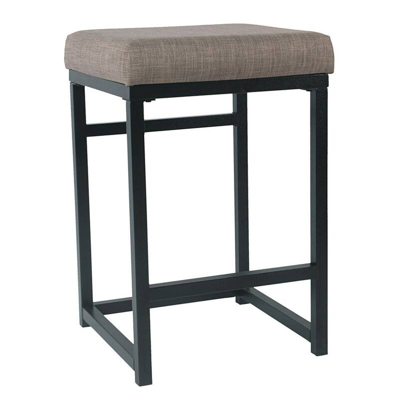 HomePop Backless Metal 24" Counter Stool - 24 inches
