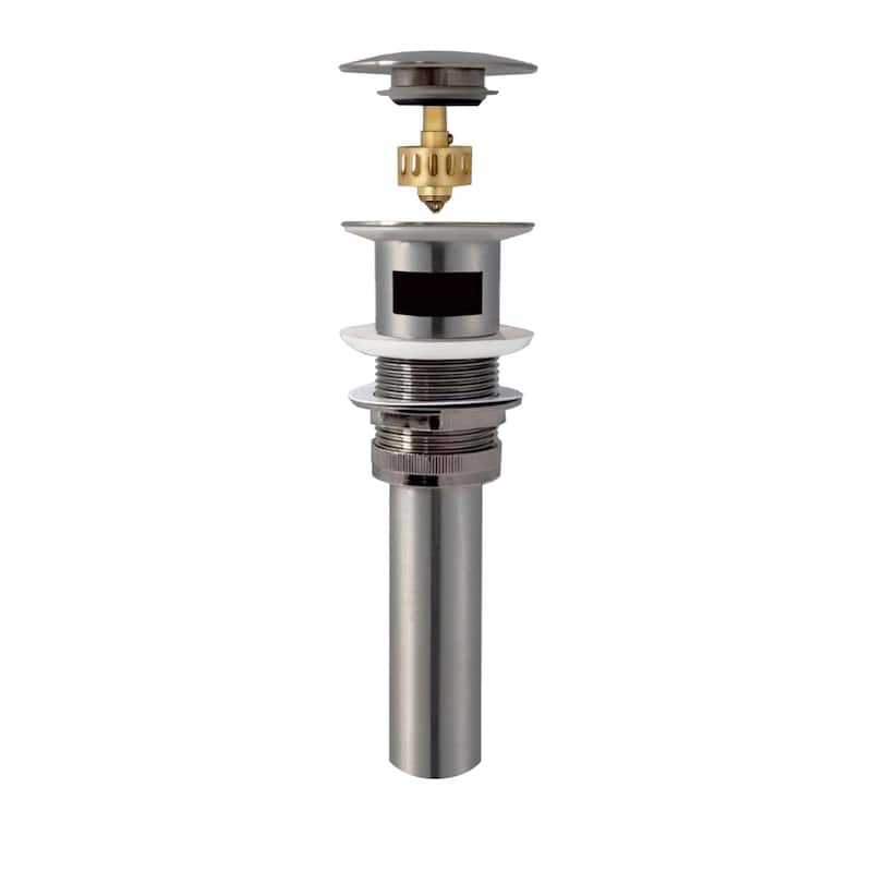 STYLISH Pop-Up Bathroom Sink Drain with Overflow D-701