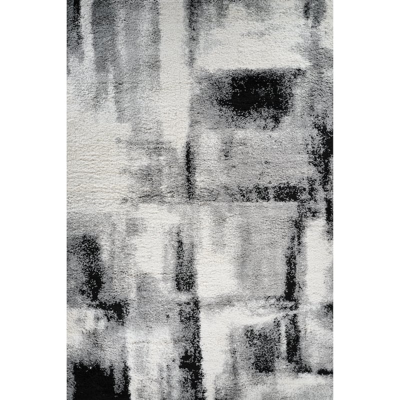 Noori Rug Lux Walsh Abstract Modern 2-inch Thick Shag Rug