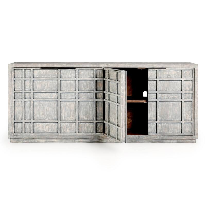 Classic Home Chandler 86" Reclaimed Pine Sideboard