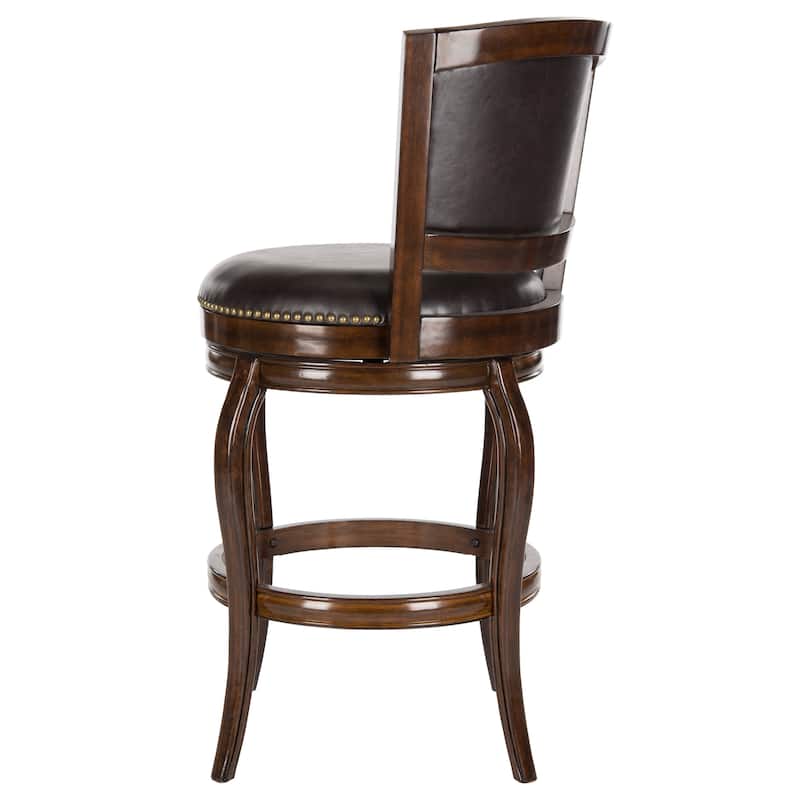 SAFAVIEH Mihoko Sierra Brown 29-inch Bar Stool - 24" x 25" x 45" - 24Wx25Dx45H