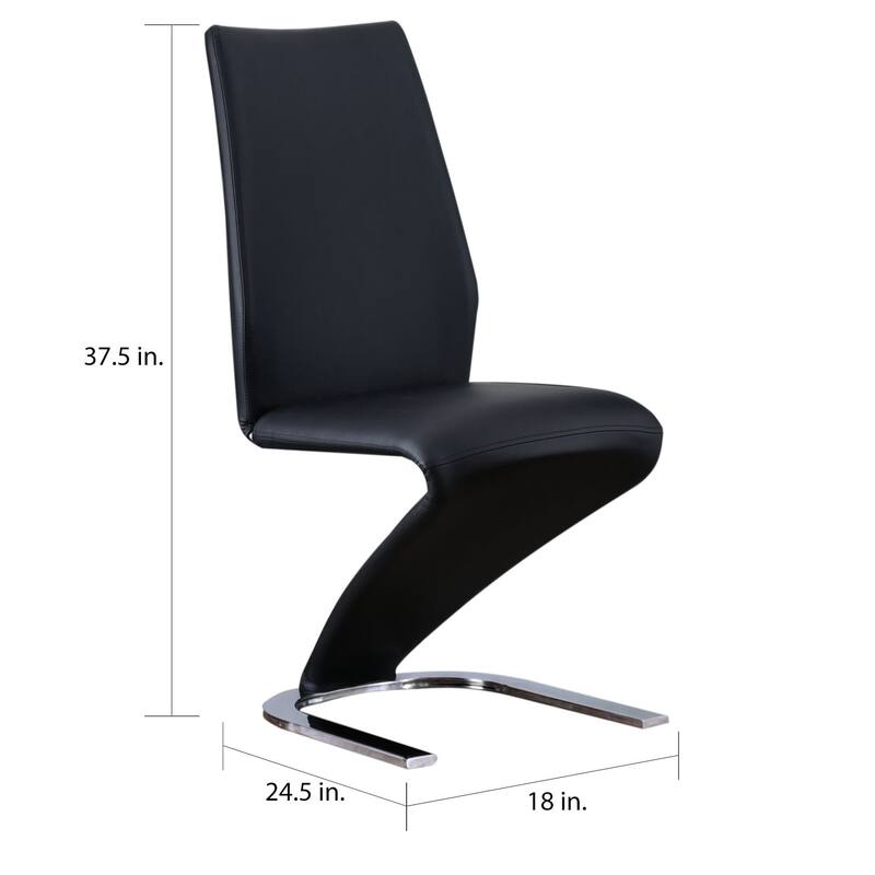 Ikemura Contemporary Black Metal 7-Piece Dining Set by Strick & Bolton