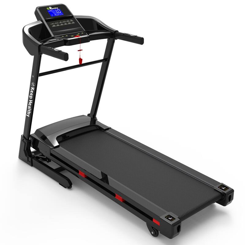 Treadmills for Home, Electric Treadmill with Automatic Incline, Foldable 3.5HP Workout Running Machine Walking