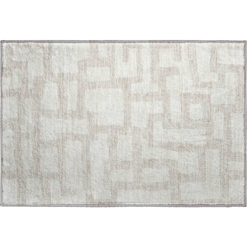 Premium Washable Super Soft Geo Maze Mayfield Rug