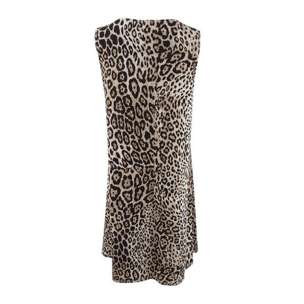 karen kane leopard print dress