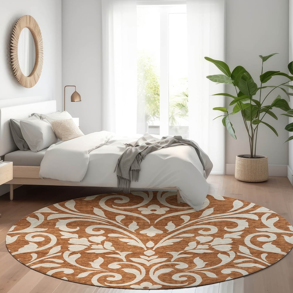 Premium Washable Super Soft Floral Chic Mayfield Rug