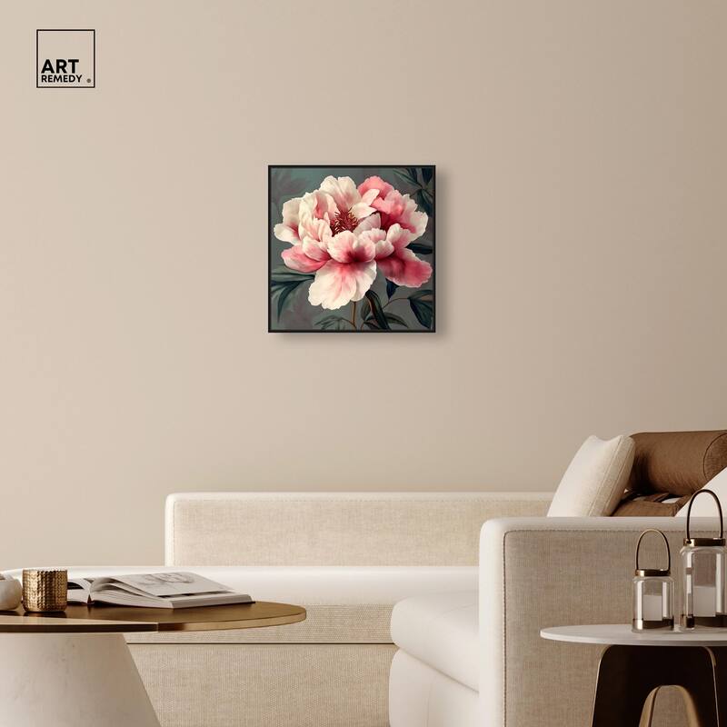 Opal Bloom I Canvas by Art Remedy