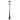 91"H 3-Light Outdoor Aluminium Post Light with Matte Black Finish(Dusk to dawn can be chosen)