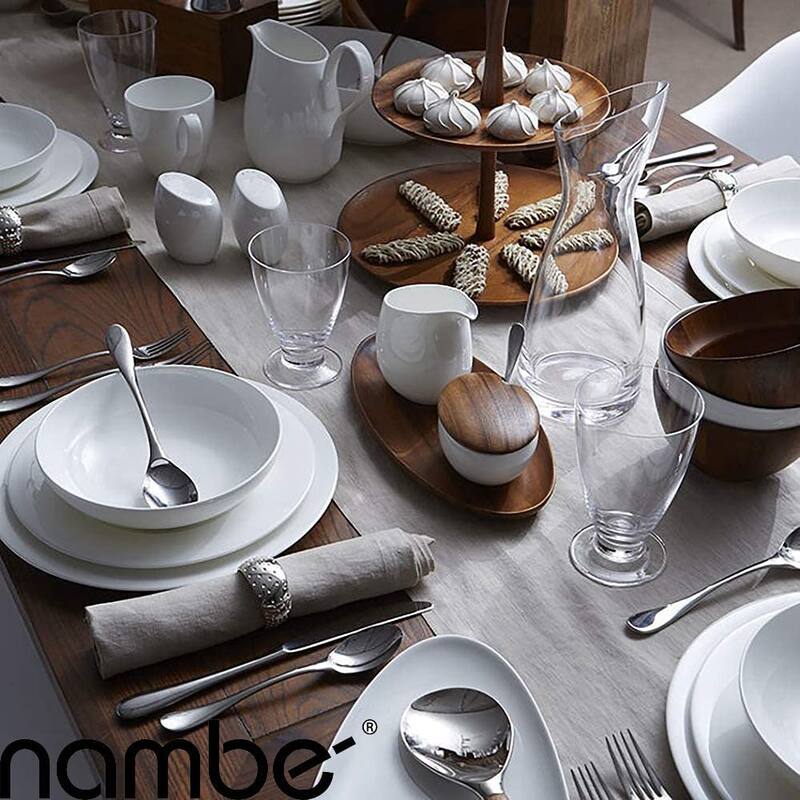 Nambe Skye Acacia Wood Charger - 13 Inch