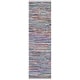 preview thumbnail 39 of 69, SAFAVIEH Hand-Woven Montauk Mitko Boho Cotton Fringe Rug 2'3" x 8' Runner - Black/Pink - Runner