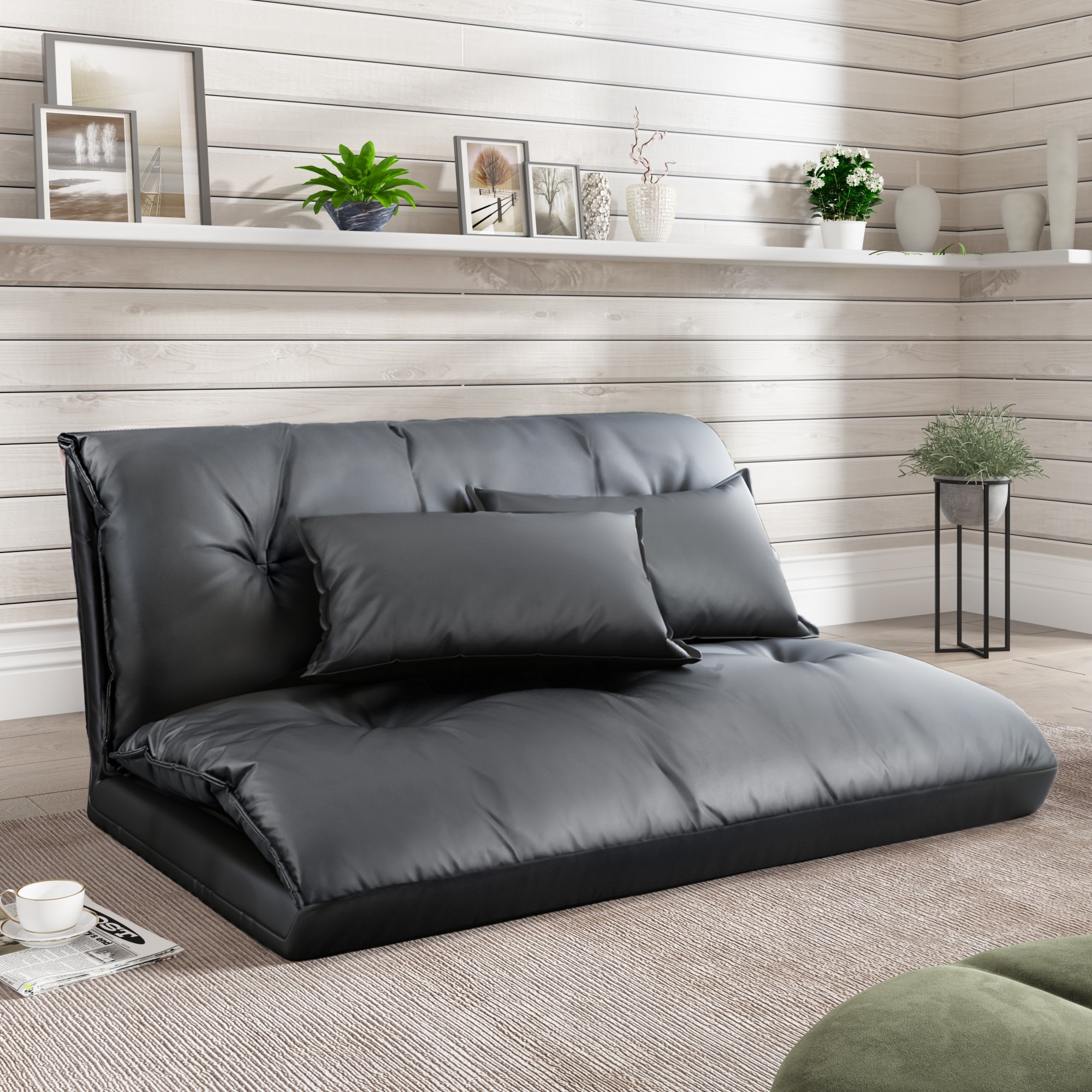 3 in 1 Versatile Lazy Sofa 90 to 180 Degree Adjustable Folding