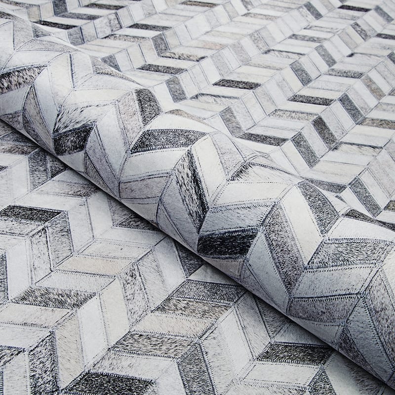 Dream Decor Rugs Steppe Seine Ivory Chevron Non Skid Area Rug