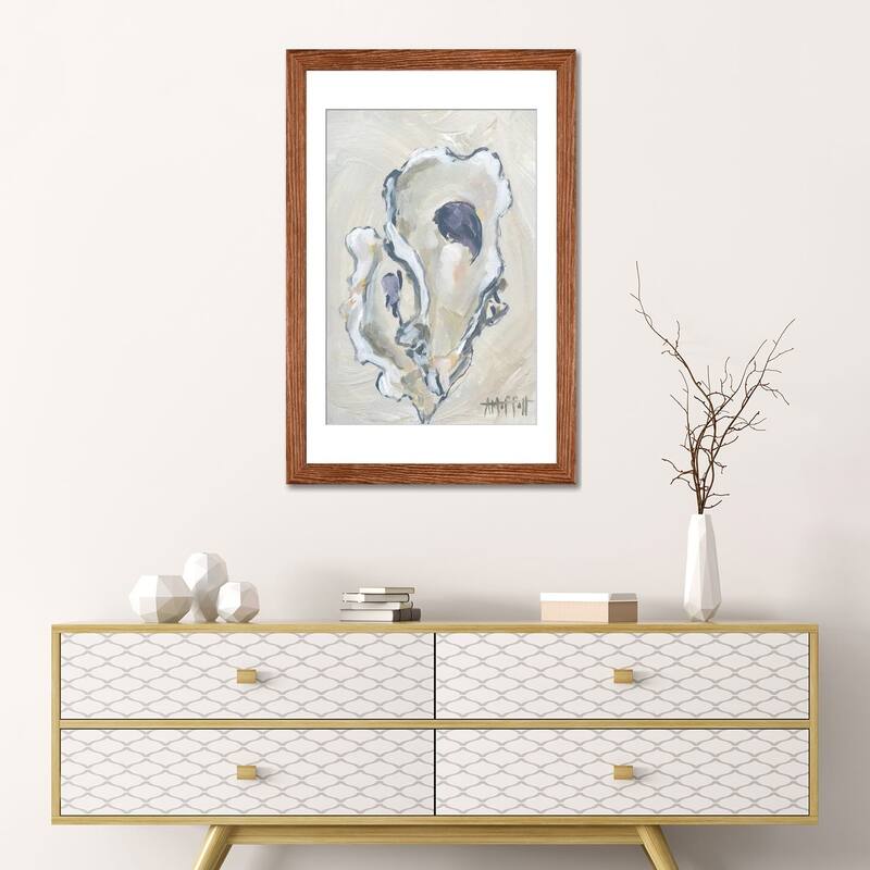 iCanvas "Beige Oyster II" by April Moffatt