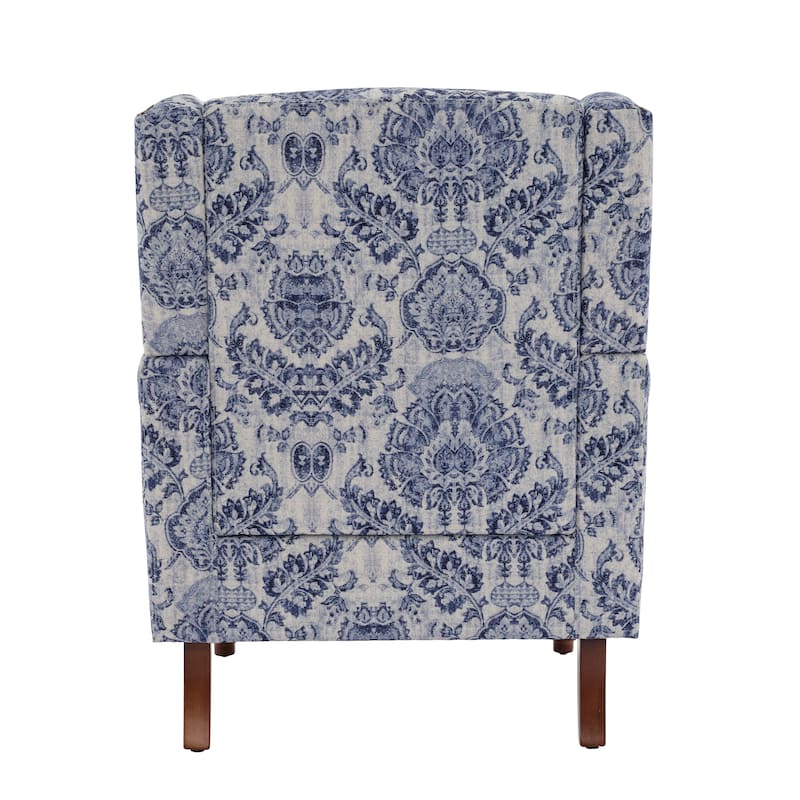 Upholstered Accent Chair Nailhead Trim Arm Chair