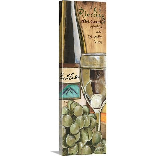 "Riesling" Canvas Wall Art