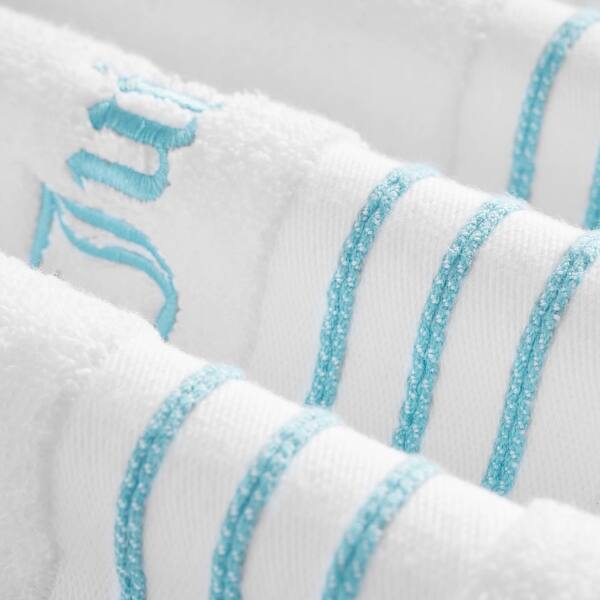 Juicy Couture Neon Border Bath Towels 6-Piece