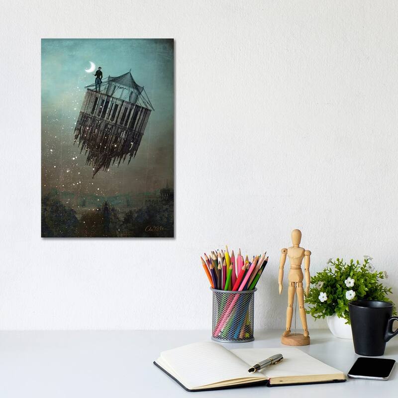 iCanvas "The Sandman" by Catrin Welz-Stein Canvas Print - 12x8x0.75
