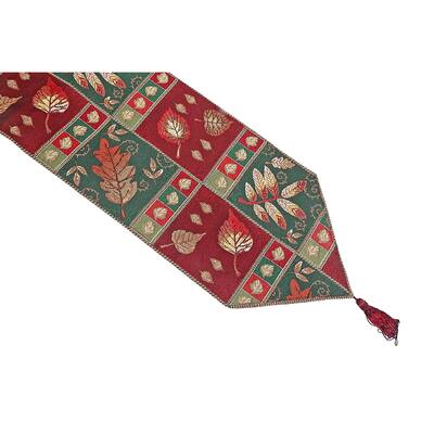 Tapestry Table Runner (Changing Foliage) (54")