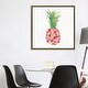 preview thumbnail 13 of 16, iCanvas "Tropical Fun Pineapple I" by Courtney Prahl Framed
