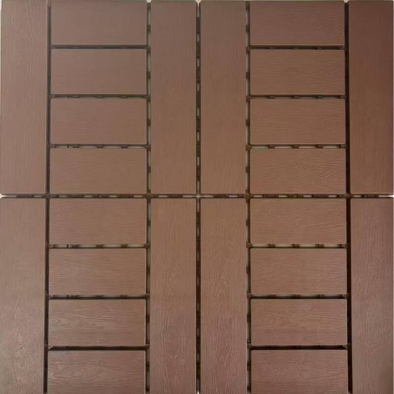 H style 12 inch balcony deck tiles, DIY interlocking deck floor tiles, indoor and outdoor floor tiles, patio tiles
