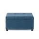 preview thumbnail 24 of 41, Carlsbad Tufted Square Storage Ottoman by Christopher Knight Home